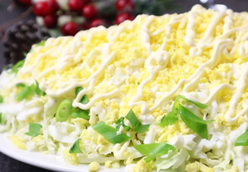 Салат "Мимоза", кадр из видео