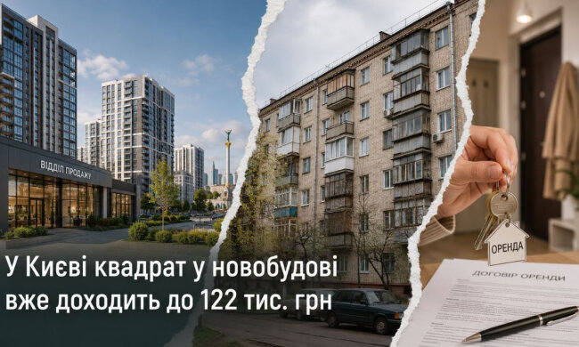 Ціни на нерухомість у Києві: новобудови та оренда
