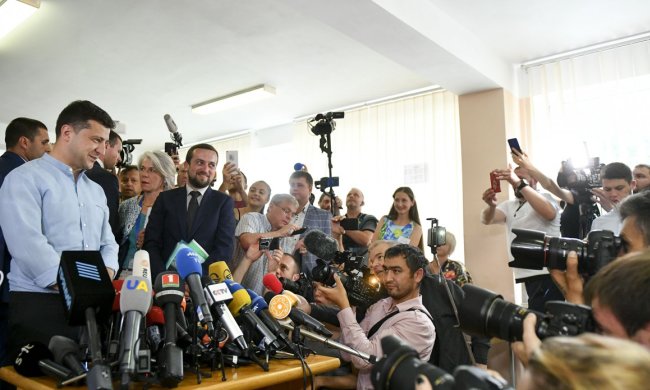 Володимир Зеленський на парламентських виборах