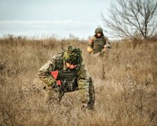 Українські військові, фото: прес-служба ООС