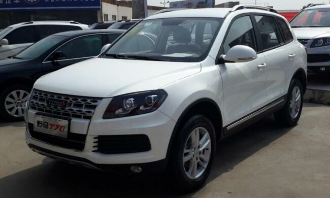 Китайцы удивили очередным клоном Volkswagen Touareg
