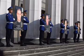 Вибух під Верховною Радою, Україна у скорботі: відео