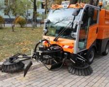 Центр столиці готовий до снігопадів (фото)