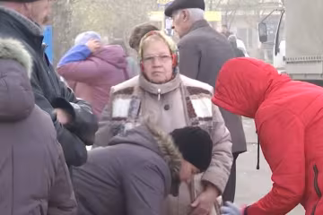 Пенсионеры, кадр из видео