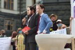 Протест против назначения Шкарлета, фото: PavlovskyNEWS