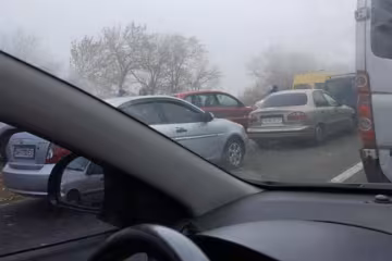 На виїзді з окупованої території Донбасу утворились затори 