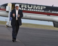 Літак Трампа потрапив у дивну пригоду