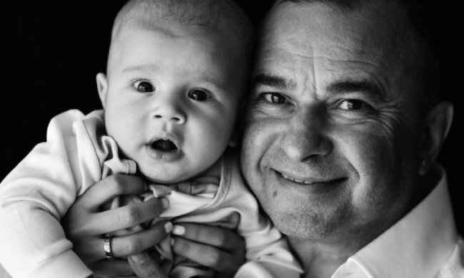 Виктор Павлик с сыном, фото: Instagram