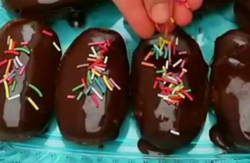 Пирожное "Картошка", кадр из видео