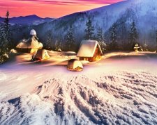 Карпати рясно засипало снігом