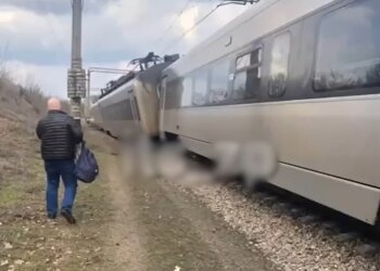 ЧП под Запорожьем, скриншот из видео