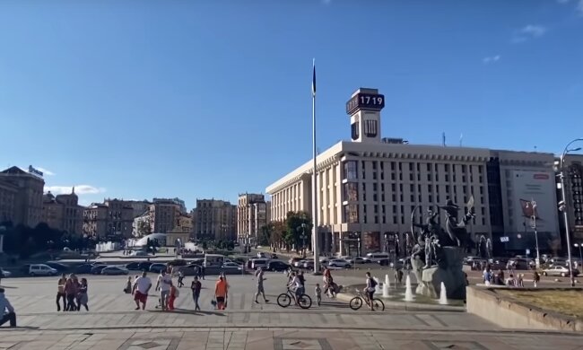 Скрин, видео YouTube, Майдан