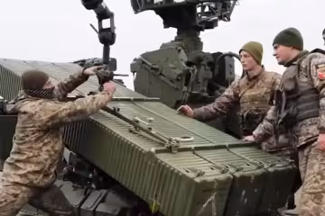 Украинская ПВО. Фото: скриншот Youtube