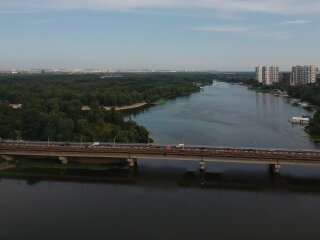 Русанівський метроміст у Києві, ілюстративне фото