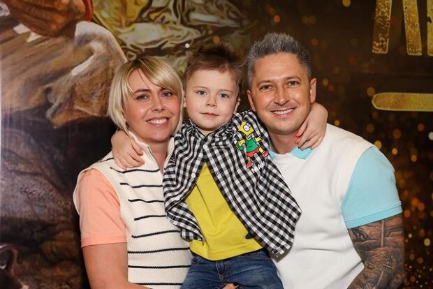 Александр Педан с семьей. Фото: пресс-служба Нового канала
