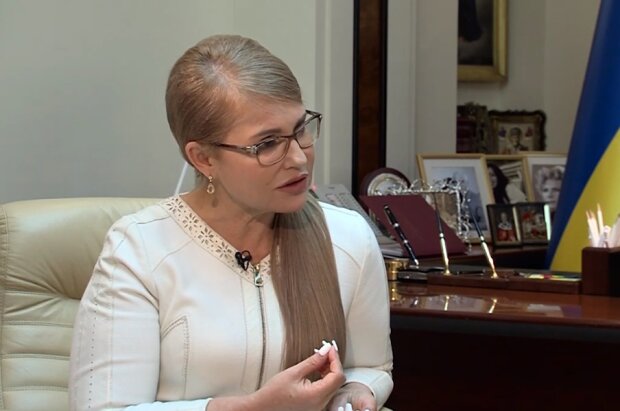Юлія Тимошенко, скріншот відео
