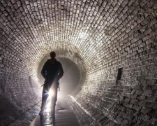 Осторожный монстр скрывался в подземелье