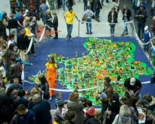 Киян запросили побудувати гігантську мапу України із LEGO