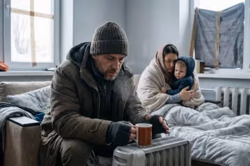 квартири без опалення, блекаут, відключення світла