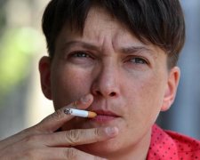 Оно же не просыхает: странное поведение Савченко попало в объектив