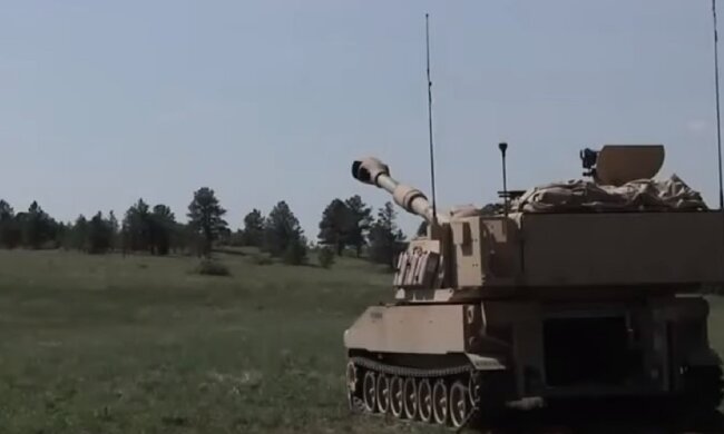 САУ M109. Фото: скриншот YouTube