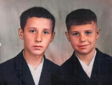 Павло Зібров в дитинстві і юності, фото: Instagram