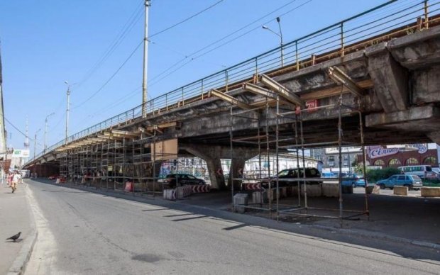 Схема движения Киева: как объехать ремонт Шулявского моста