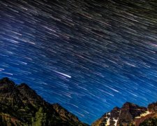 Небо над Україною осяє метеоритний дощ
