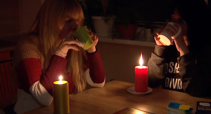 Відключення світла. Фото: скрін youtube