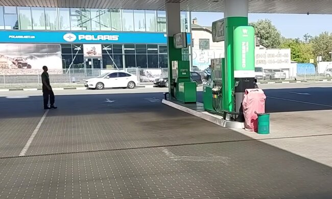 АЗС. Фото: скрин youtube