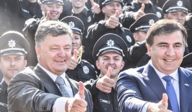 Саакашвили обещает разобраться с копами-"сепаратистами"