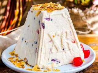 Творожная паска, кадр с видео