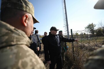 "Велике будівництво" на кордоні з РФ і Білоруссю, фото: МВС України