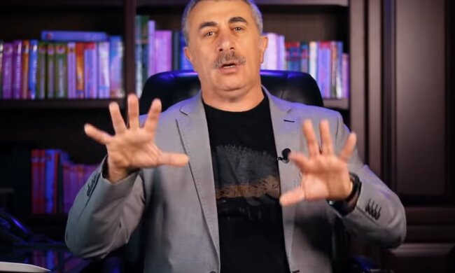 Евгений Комаровский, скрин с видео