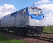 Укрзализныця похвасталась новым локомотивом
