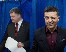 Владимир Зеленский и Петр Порошенко