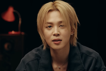 Пак Чимін (Jimin), кадр з інтерв'ю