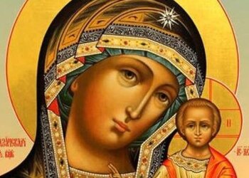 Казанская икона Божье Матери, фото из свободных источников