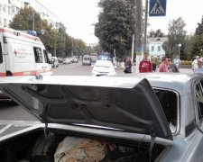 ДТП в Житомире: из багажника авто выпал мужчина