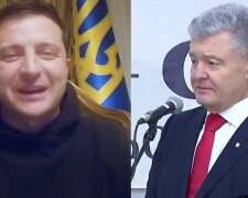 Зеленский и Порошенко поругались из-за нарушения карантина