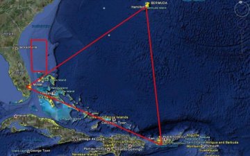Загадковий острів сплив із дна в Бермудському трикутнику