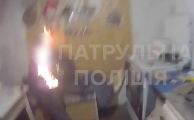 Харьковчанин поджог себя, скриншот: Facebook