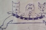 Савченко намалювала шарж на "прокурорську шавку" (фото)