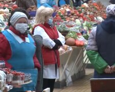 продуктовый рынок, скриншот из видео