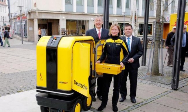 DHL надасть листоношам робота-напарника