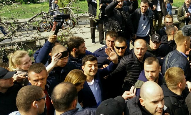 Володимир Зеленський, вибори-2019 - фото Андрія Єловікова