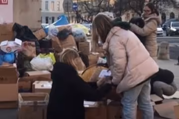 Беженцы из Украины. Фото: Youtube