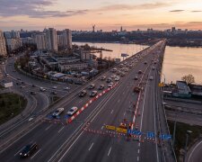 Південний міст Київ перекриття руху