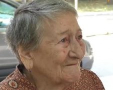 93-летняя киевлянка пожертвовала  раненым 2 тыс. евро (видео)