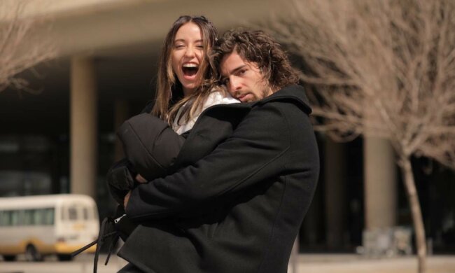 Надя Дорофеева и Дантес, скриншот с видео